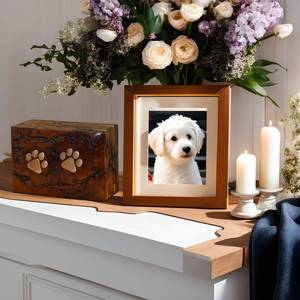 Urna para Mascotas, Perros y Gatos, para Cenizas Grandes, Cremación, Urna Personalizada - Product Image 2
