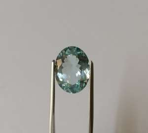 อัญมณีทรงวงรี100% พลอยสีฟ้าจากธรรมชาติเกรดสูง - Product Image 5