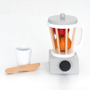 Ensemble de jouets en bois ROBINCOOL pour la préparation de smoothies, comprend des accessoires pour les jeux de cuisine et de nourriture - Product Image 5