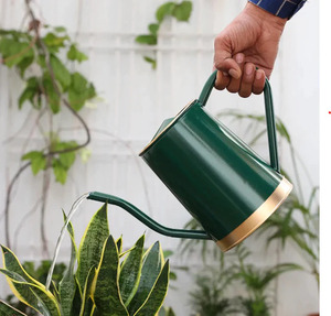 Accessoires de jardin personnalisés Bidon d'eau fer métal bleu ciel Arrosoir fini à bon prix de vente Artisanat - Product Image 6