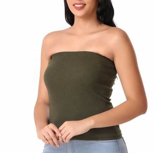 Tubes pour femmes avec logo/tubes en coton pour femmes avec tissu de la meilleure qualité pour les Offre Spéciale - Product Image 5