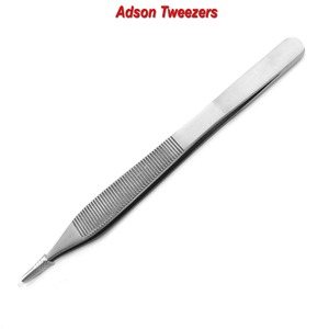 Adson Dressing Tissue Forceps and <b>Toothed</b> Tweezers Kocher Surgical Instruments Basis - Product Image 6