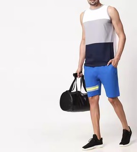 Mens Custom Print Boxy Oversize Short Streetwear Unisex 100% Algodón Pantalones cortos en blanco y ODM/OEM Suministro - Product Image 3