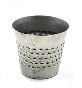 El mejor vendedor, soporte votivo redondo de aluminio, recipientes para velas de Color níquel plateado para decoración del hogar, hecho a mano, personalizado a granel - Product Image 5