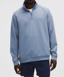 Sudadera de Moda con Cierre de Cremallera, Nueva Colección de Invierno, Cuello Redondo, para Hombre, Estilo Urbano, Corte Holgado, Tejido Suave y Cálido - Product Image 1