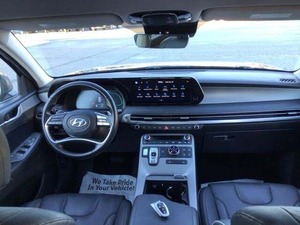 Clean Gray 2024 for Palisade SEL AWD Used Left Dark Automatic Sunroof <b>Remote</b> Start Leather Seats Navigation System R18 - Product Image 3