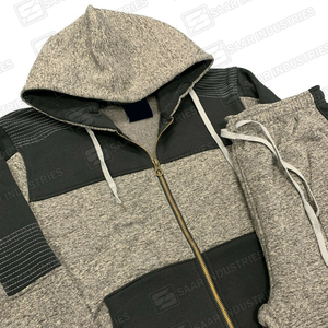 Nuevo Conjunto Deportivo Unisex de Alta Calidad, 100% Algodón Poliéster, Lavado Ácido, Duradero y Transpirable, Diseño Sólido, Trajes de Invierno - Product Image 2