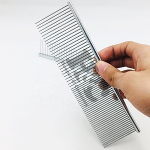 Comb Pet Hair Remove Stripping Knife Brush Stainless Steel Pet Grooming <b>Scissors</b> and Stripping Brush Set with Sustainable Design - Product Image 1