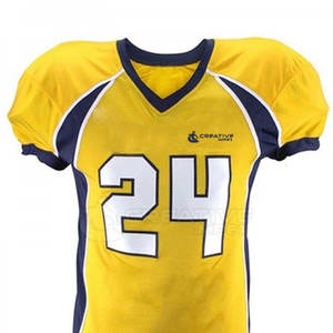 Conjuntos de fútbol americano de diseño personalizado superventas uniforme de práctica transpirable - Product Image 4