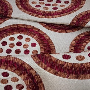 Hilo de urdimbre transpirable de estilo lujoso, tejido Jacquard teñido, tela de tapicería de poliéster 100%, cómodo, duradero, pesado para sofá - Product Image 1