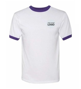 Short Sleeve Cotton Lightweight Moisture Wicking Cooling Casual Crew Neck Basic Tee <b>Shirts</b> <b>Ringer</b> <b>T</b> <b>Shirts</b> - Product Image 4