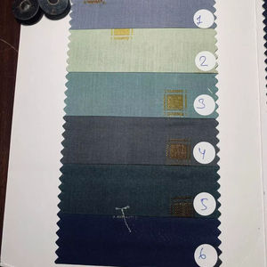 Tissu brocart lourd Panther Butta teint, 120 GSM, anti-boulochage, pour chemises et vêtements de mariage - Product Image 2