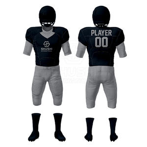 Uniforme de Fútbol Americano para Hombre, Nuevo Modelo 2025, de Alta Calidad, Transpirable, Estampado, Manga Corta, Conjunto Completo, Jersey de Equipo - Product Image 1