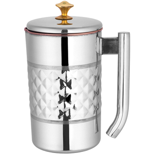 Best Selling Pure Copper Pitcher Customized Copper Jug for <b>Drinking</b> Purpose in New Style for Home Kitchen Decor - Product Image 1