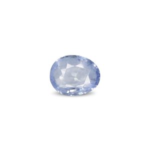 Zafiro Azul - 3.15 Quilates, Gema Natural Facetada, Efectos Ópticos Calibrados, Color Azul Real, Suelto, 10 mm 8 mm, Tratado Térmicamente - Product Image 1