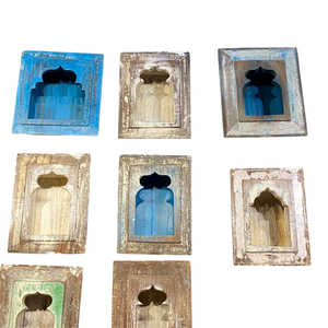 Estantes de Exhibición de Madera Antiguos, Nicho Elegante para Uso Doméstico o Comercial - Product Image 4