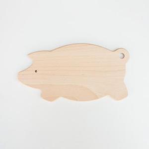Tagliere a forma di maiale | Prodotto e personalizzato in Polonia - Product Image 1
