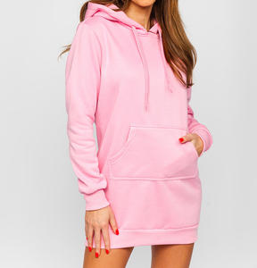 Sudadera con capucha Zipup recortada de moda para mujer con cordones en la parte inferior-Tejido de punto suave Casual Winter Streetwear Sudadera con capucha y sudadera - Product Image 5