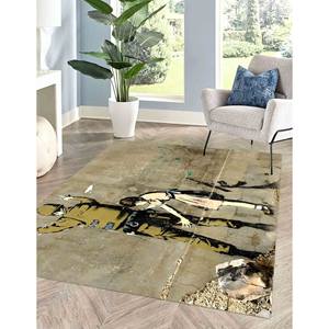 Alfombra con Diseño de Grafiti de Banksy: Decoración Artística Política Lavable a Máquina, Alfombra de Chenilla - Product Image 4