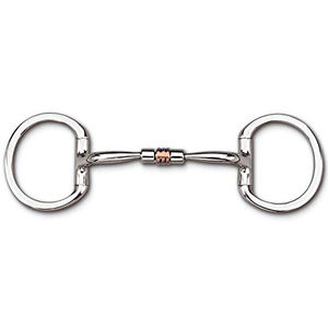 High Quality Customized Logo Eggbutt Loose Ring Bit Low Port Sweet Iron German Steel Western Oval Link Equestrian <b>Horse</b> <b>Stable</b> - Product Image 1