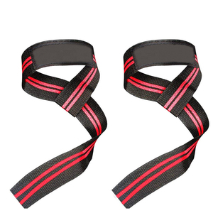 Wrist <b>Lifting</b> <b>Straps</b> Grips Band Deadlift <b>Straps</b> with Neoprene Cushioned Wrist Strength Training <b>Lifting</b> <b>Straps</b> - Product Image 4