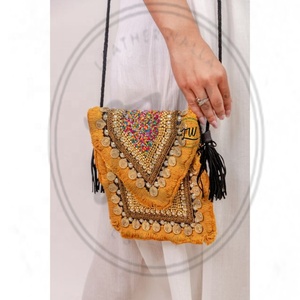 LW Exclusive Banjara Boho Beaded Handmade Designer <b>Bag</b> Stylish Genuine Evening <b>Bag</b> for Ladies Fashion <b>Summer</b> Style - Product Image 1