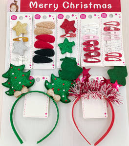 Accessoires de cheveux de noël avec de beaux Designs uniques pour filles avec Service d'usine - Product Image 3