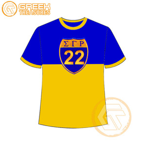 Vente en gros de t-shirt Sigma Gamma Rho pour femmes vêtements de sororité jersey de coton t-shirt respirant de haute qualité vêtements grecs pour femmes - Product Image 6