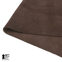 Kulit Sapi Asli OEM 0.5mm-1.7mm Premium, Kulit Suede Lembut untuk DIY Furnitur, Sepatu, Rok, Sabuk, Kerajinan, Bengkel, dan Tas