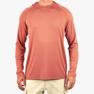 High Quality Microfiber Long Sleeve Blank Plain <b>Fishing</b> <b>Hoodie</b> UV Protection Quick Dry Performance <b>Hoodie</b> Shirts Breathable - Product Image 1