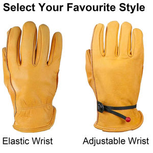 Gants de mécanicien en cuir synthétique durable pour un confort et une adhérence durables Gants de mécanicien - Product Image 5