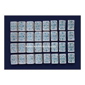 La mejor caja con incrustaciones de mármol de diseño personalizado con material de nácar para artículos de regalos de joyería - Product Image 1