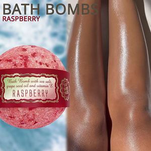 Bombe de bain à la framboise de qualité supérieure en gros sous marque privée – Produit de soin corporel haut de gamme – Origine UE – Fabricant Letton - Product Image 4