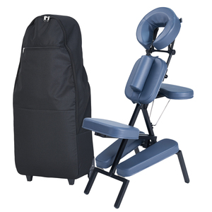 Compact Travel Massage Chair Lightweight Aluminum Construction with Memory <b>Foam</b> <b>Padding</b> - Product Image 6