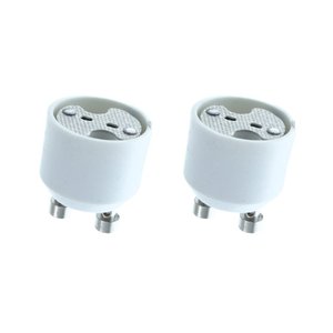 Convertitore adattatore porta lampada da 2 pezzi per presa lampada da GU10 a MR16 12V-illuminazione/portalampada - Product Image 1
