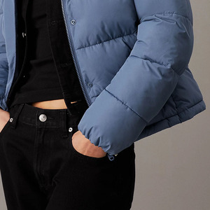 Nouveau design, logo personnalisé, veste à bulles bouffantes pour femmes, vêtements d'extérieur, veste bouffante coupe-vent décontractée d'hiver de haute qualité - Product Image 5