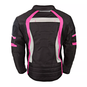 Chaqueta de moto para mujer Chaqueta de moto impermeable Cordura textil blindada CE para mujer - Product Image 3