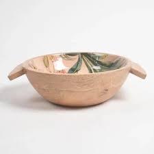 Ensaladeras de madera de acacia de alta calidad, juego de cuencos para velas, cuenco de Sala de madera entera pulida para fiestas, plato de fruta - Product Image 6