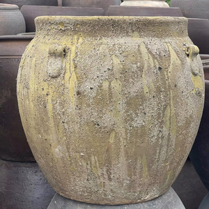 Jardinières en céramique émaillée du Vietnam en poterie durable de style moderne pour la maison et le jardin en gros du fabricant vietnamien - Product Image 1