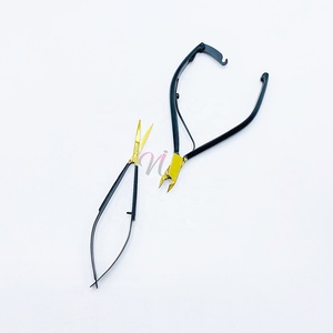 Pince à ongles et ciseaux à ressort avec logo personnalisé de haute qualité Ensemble de pédicure et de manucure en acier inoxydable Gel - Product Image 1