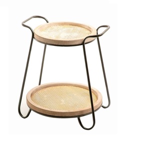 Présentoir à gâteaux pliable décoratif à 3 niveaux au design élégant pour la présentation de desserts et la décoration de fêtes et événements - Product Image 6