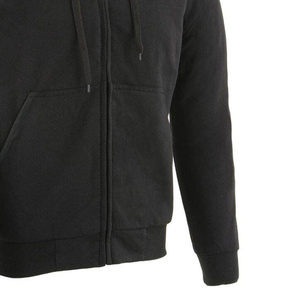 Sweat-shirts à fermeture éclair pour hommes fabriqués en usine, basiques, en coton mélangé, logo personnalisé, vente en gros, vêtements décontractés en solde - Product Image 4