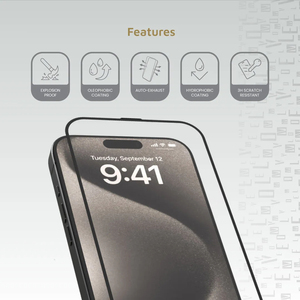 Levelo กาวเรซิน3D สูงซิลิโคนอลูมิเนียมกระจกป้องกันหน้าจอ - Product Image 2