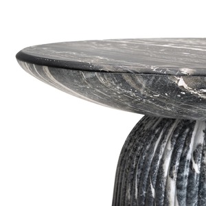 Table ronde en marbre noir de qualité supérieure, table moderne, parfaite pour le jardin, la terrasse, le salon ou la cuisine et le balcon, vente en gros en provenance d'Inde - Product Image 3