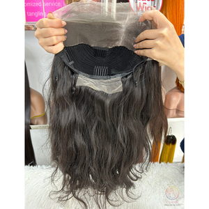 Cyhairvn 100% non transformés vietnamien 20 pouces 13X4 dentelle frontale perruque haute qualité ondulé perruque de cheveux humains meilleur vendeur - Product Image 6