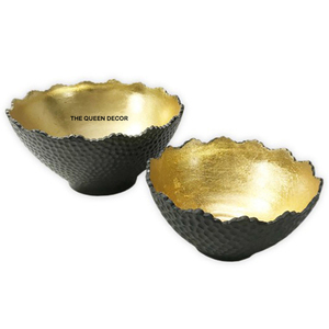 Nouveau Bol de Service Moderne en Acier Inoxydable de Forme Ronde avec Finition Dorée Antique, Style Nordique Élégant - Product Image 6