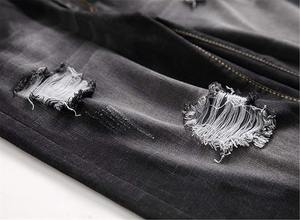 2025 Customized <b>Men</b> Zipper Loose Fit 100% Cotton Stone Washed Denim <b>Jeans</b> Shorts Straight Fit Zipper Fly <b>Jeans</b> Shorts <b>Men</b> - Product Image 6