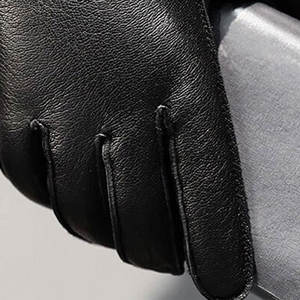 Gants en cuir de sécurité au travail durables Gants en cuir de qualité industrielle avec paume renforcée | Gants de mode en cuir personnalisés - Product Image 5