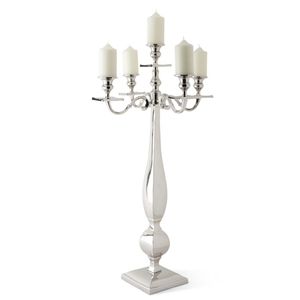 Portavelas de Metal de alta calidad, accesorios de mesa decorativos, soporte de luz T pulido antiguo de Metal, decoración de soporte de vela - Product Image 4