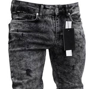 Pantalon en denim droit léger 100% coton pour homme Imperméable Écologique Marque personnalisée Qualité professionnelle Coupe décontractée - Product Image 5